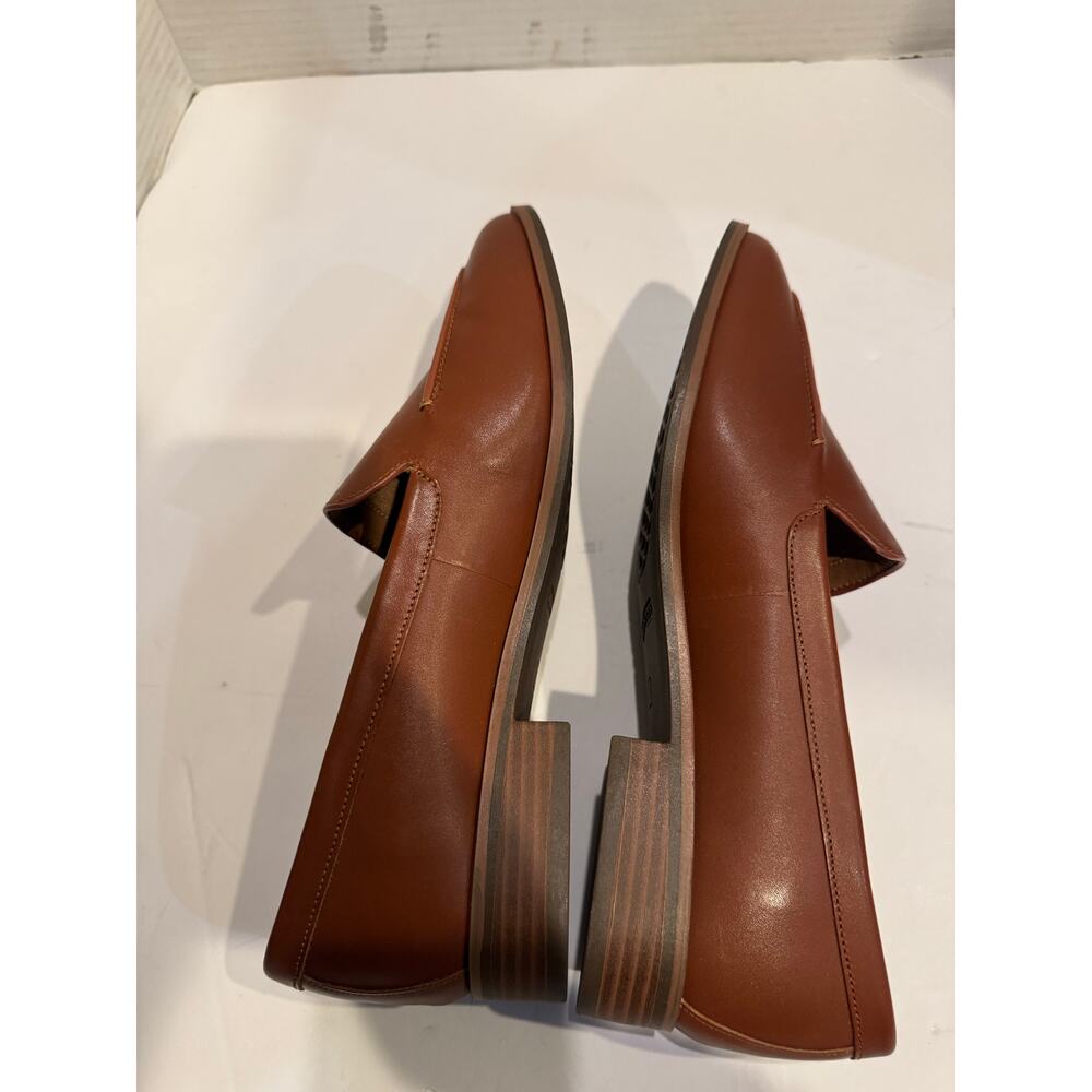 Aerosoles Womens East Side loafer shoe dark Tan, 9W new - Picture 8 of 8